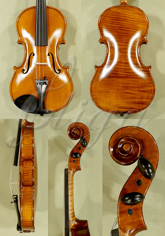 Antiqued 1/2 WORKSHOP GEMS 1 One Piece Back Violin * Code: C6426
