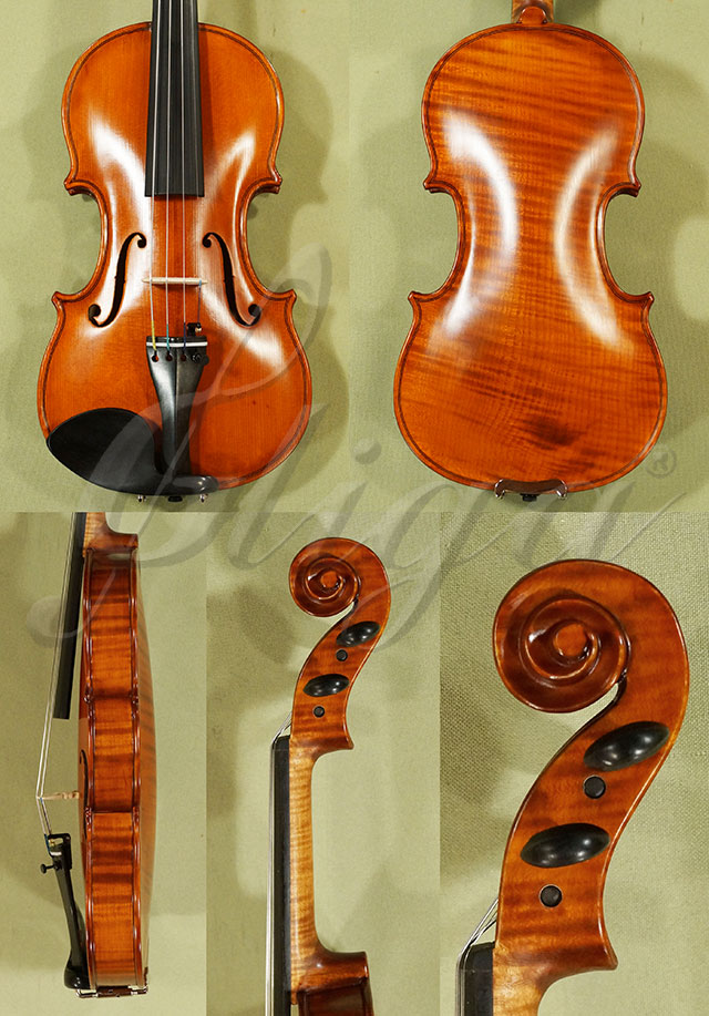 Antiqued 1/4 WORKSHOP GEMS 1 One Piece Back Violin * Code: C6718