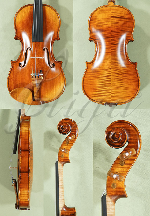 Antiqued 3/4 PROFESSIONAL 'GENOVA 2' Violin * Code: D0009