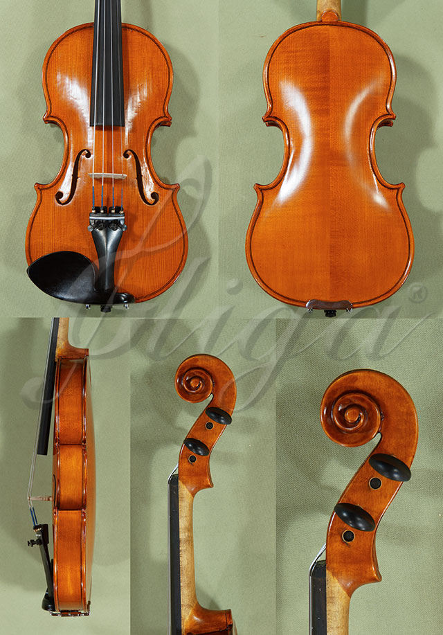Antiqued 1/4 School GENIAL 1-Oil Violin  * Code: C8473