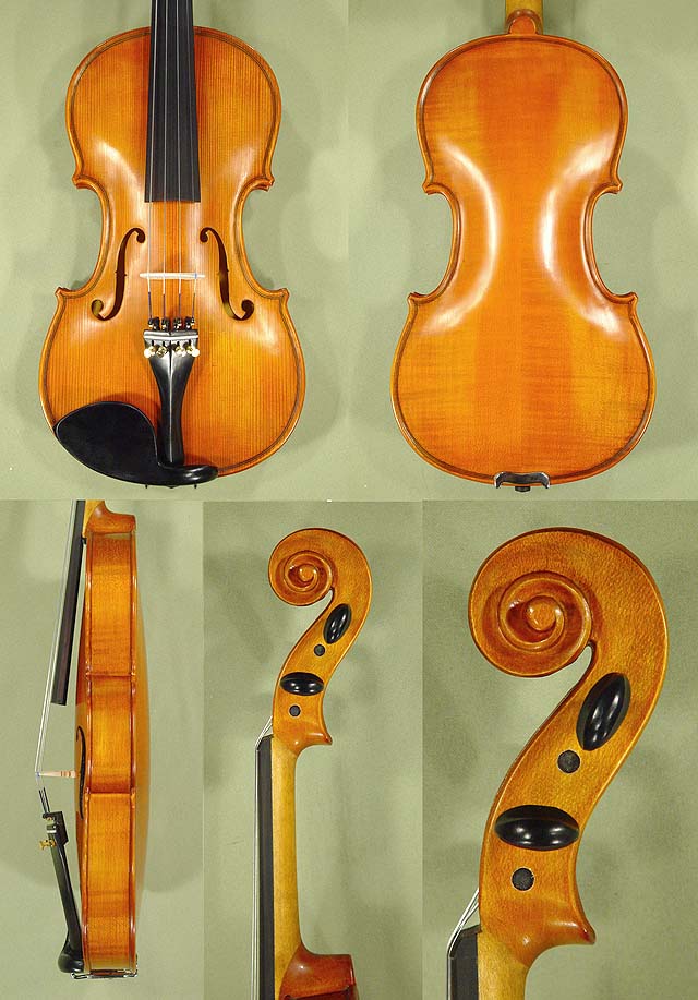 Antiqued 4/4 School 'GENIAL 1-Oil' Violin * Code: A5920