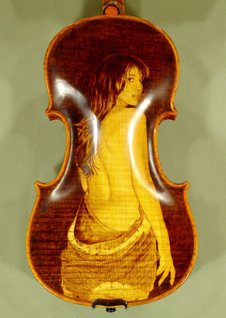 4/4 MAESTRO VASILE GLIGA One Piece Back Violins * GC6798