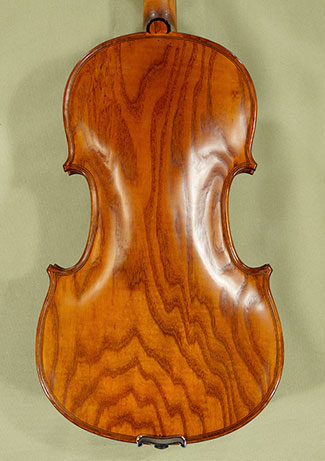 4/4 MAESTRO VASILE GLIGA Ash One Piece Back Violins Guarneri Model * GC5780