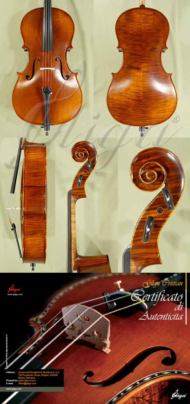 Antiqued 1/2 MAESTRO GLIGA Cello * Code: B7209