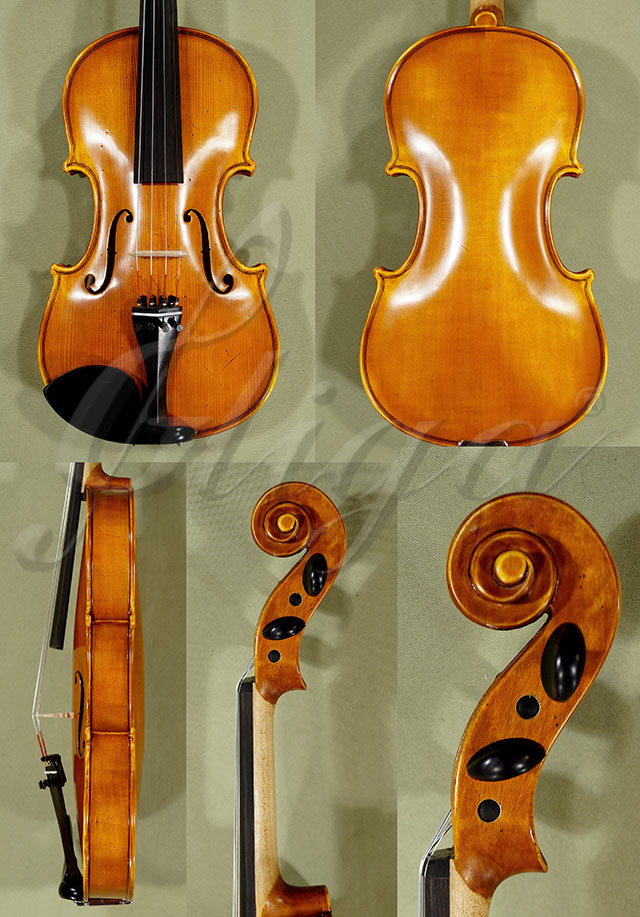 Antiqued 4/4 School GENIAL 1-Oil Scratches Violin * Code: B9155