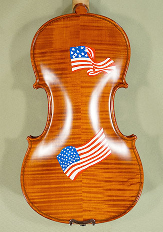 4/4 WORKSHOP GEMS 1 USA Flag Violins * GC6639