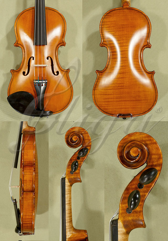 Antiqued 1/10 WORKSHOP GEMS 1 One Piece Back Violin * Code: C3042