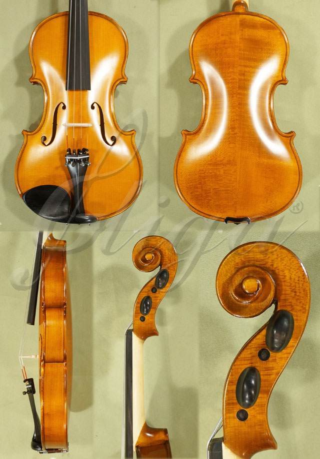 Antiqued 4/4 School GENIAL 1-Oil Violin Guarneri * Code: C3099