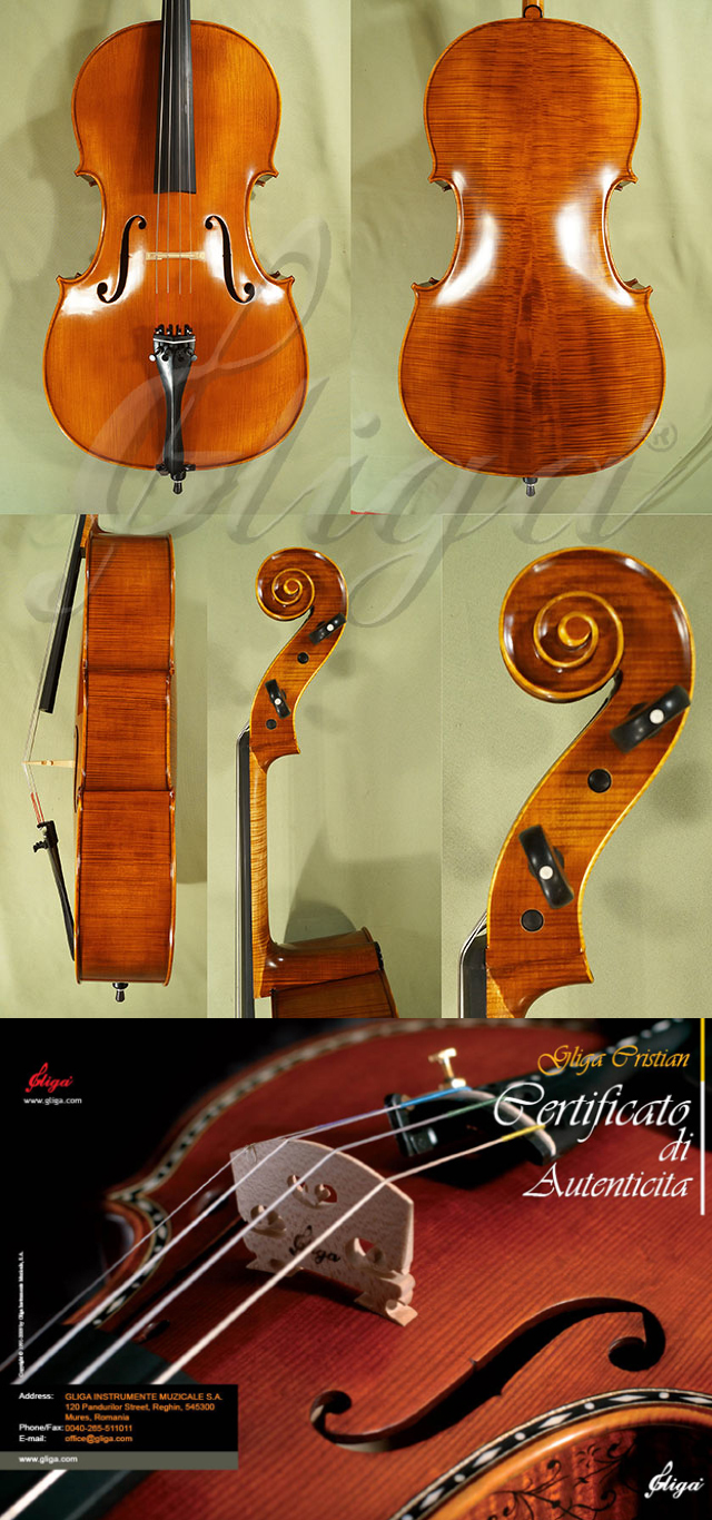 Antiqued 4/4 MAESTRO GLIGA Cello * Code: C3104
