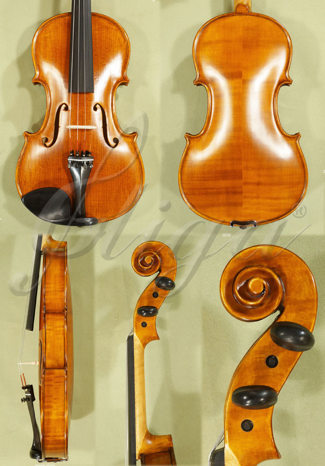 Antiqued 4/4 School GENIAL 1-Oil Violin Guarneri * Code: C3111