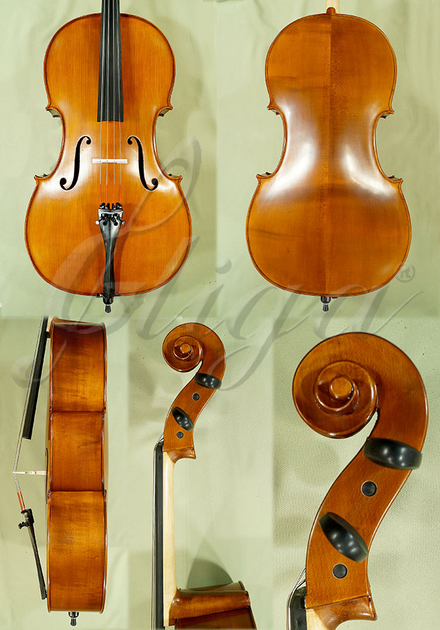 Antiqued 4/4 School GENIAL 1-Oil Cello * Code: C4322