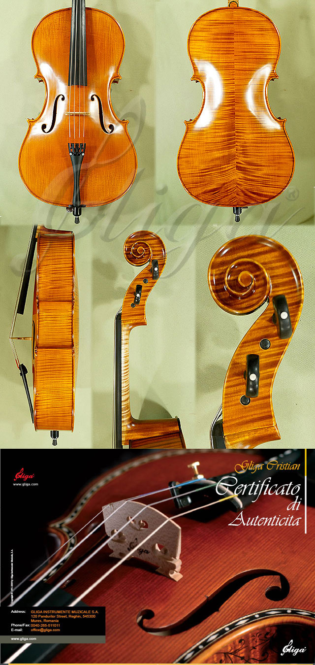 Antiqued 1/2 MAESTRO GLIGA Cello * Code: C4577
