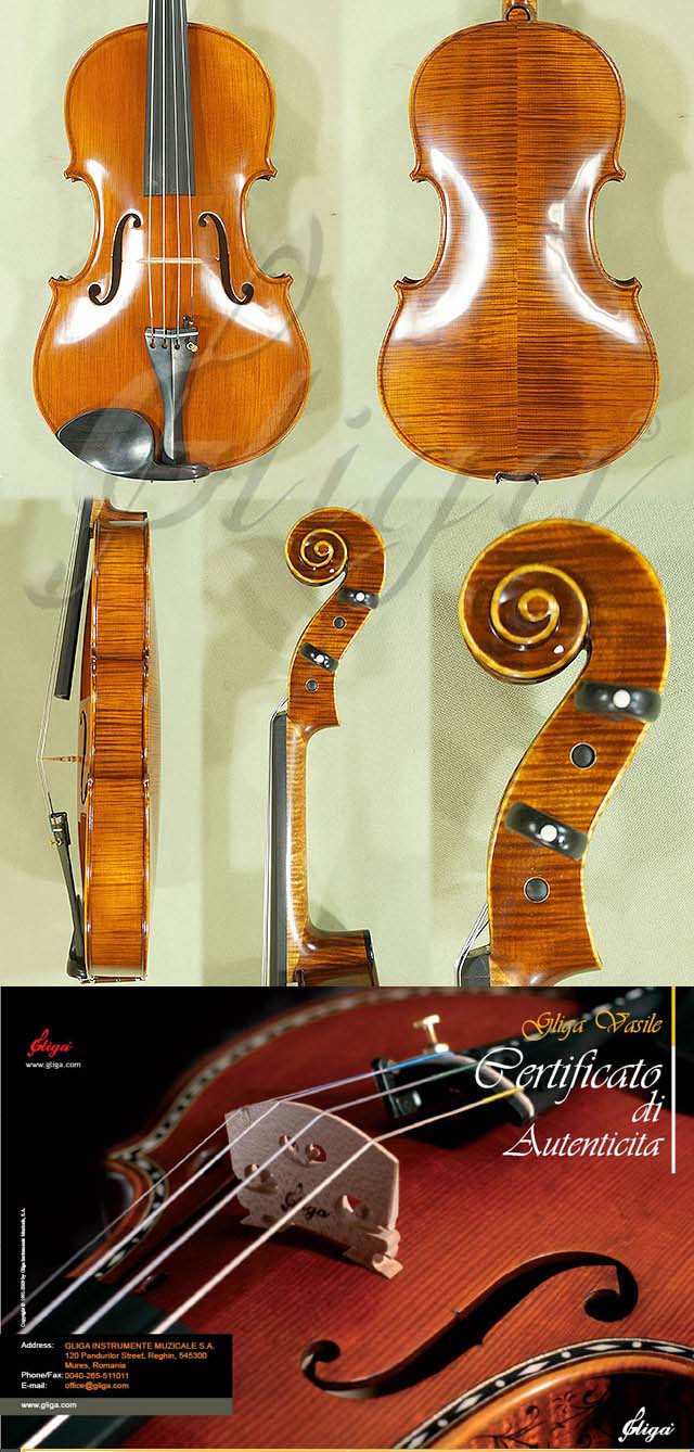 Antiqued 17" MAESTRO GLIGA Viola