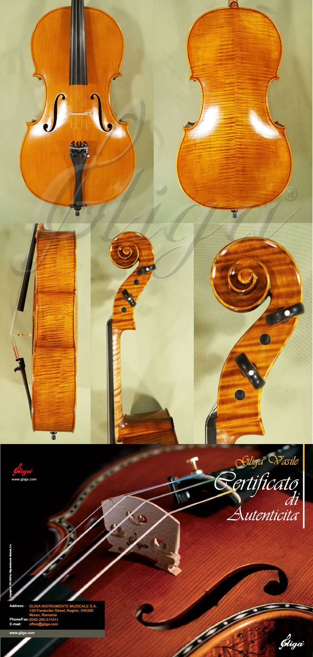 Antiqued 4/4 MAESTRO GLIGA Cello * Code: C4999