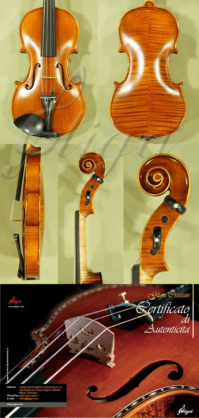 Antiqued 4/4 MAESTRO GLIGA Violin * Code: C5174