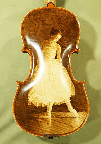 4/4 MAESTRO VASILE GLIGA One Piece Back Violins * GC5623