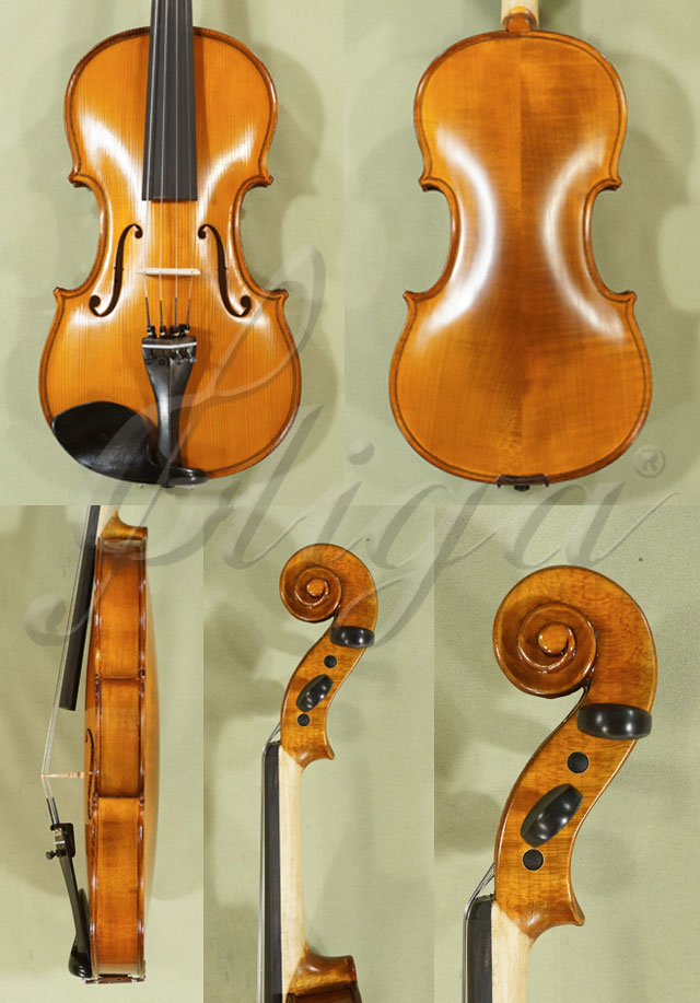 Antiqued 4/4 School GENIAL 1-Oil Violin * Code: C5995