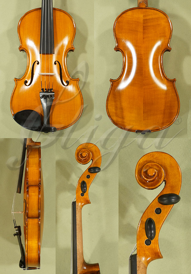 Antiqued 4/4 School GENIAL 1-Oil Violin * Code: C6075