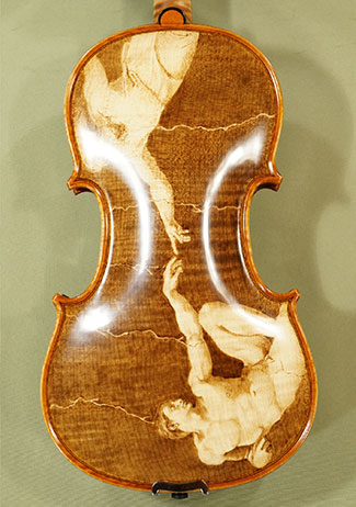 4/4 MAESTRO VASILE GLIGA One Piece Back Violins * GC5271