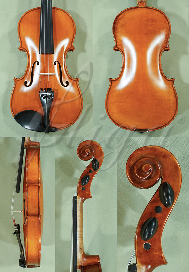 Antiqued 4/4 Student GEMS 2 Birds Eye Maple One Piece Back Violin  * Code: C6442