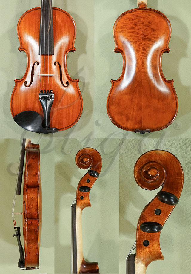 Antiqued 4/4 Student GEMS 2 Poplar Violin  * Code: C6633
