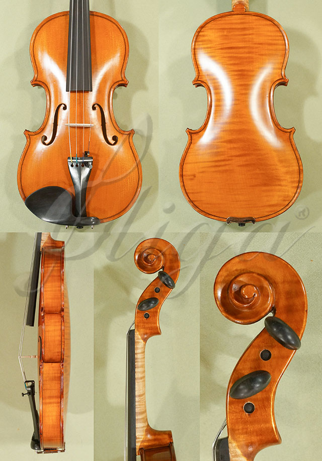 Antiqued 1/2 WORKSHOP GEMS 1 One Piece Back Violin * Code: C6653
