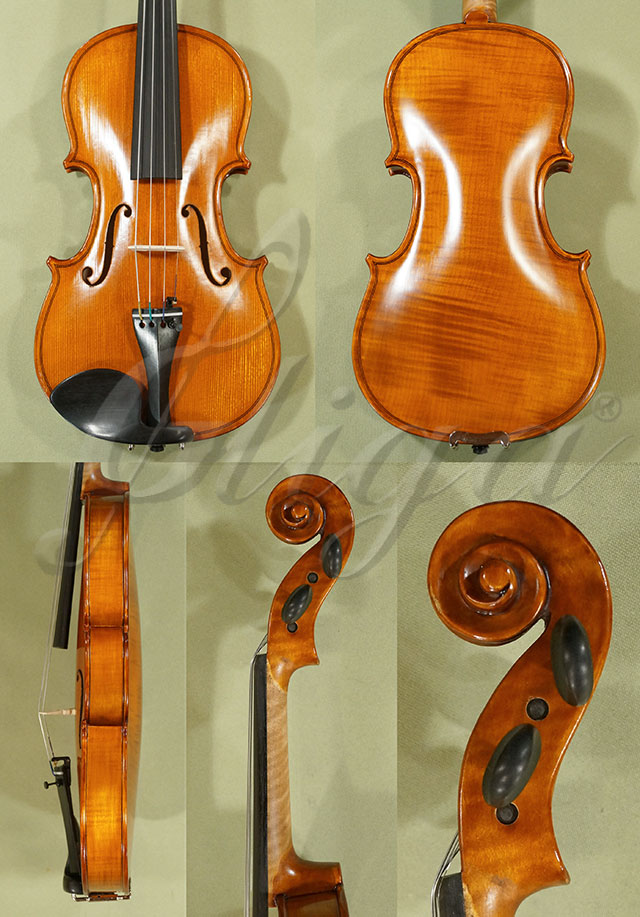 Antiqued 1/2 WORKSHOP GEMS 1 One Piece Back Violin * Code: C6664