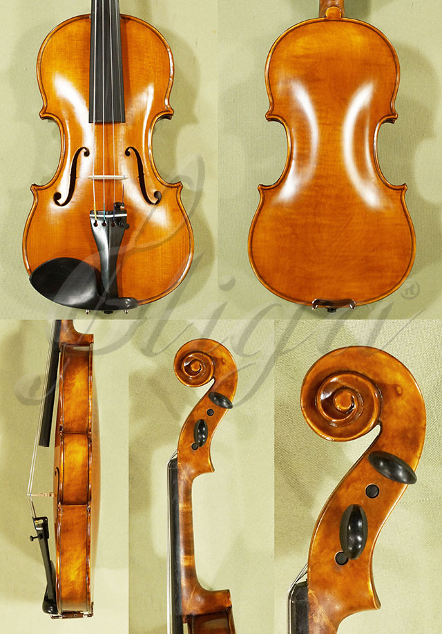 Antiqued 1/4 WORKSHOP GEMS 1 One Piece Back Violin * Code: C6720