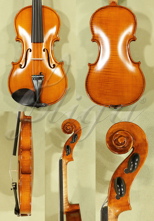 Antiqued 1/2 WORKSHOP GEMS 1 One Piece Back Violin * Code: C6753