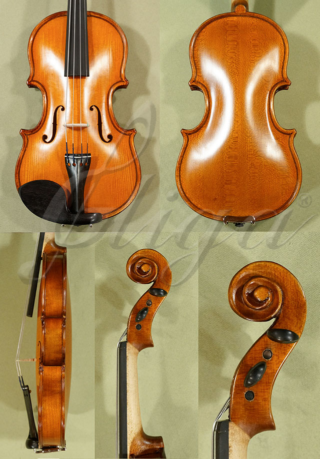 Antiqued 1/16 School GENIAL 1-Oil Violin * Code: C6781
