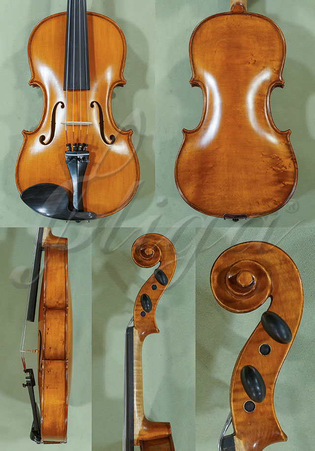 Antiqued 15" Student GEMS 2 Birds Eye Maple One Piece Back Viola  * Code: C7033