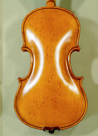 Antiqued 1/10 WORKSHOP GEMS 1 Birds Eye Maple One Piece Back Violins * GC4877