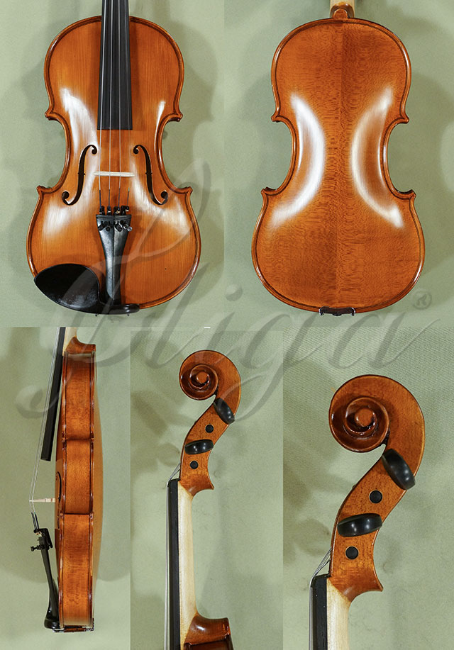 Antiqued 4/4 School GENIAL 1-Oil Violin * Code: C7873