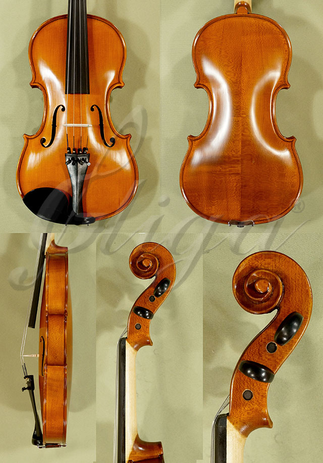 Antiqued 4/4 School GENIAL 1-Oil Violin * Code: C7902