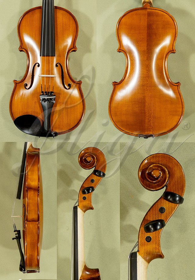Antiqued 4/4 School GENIAL 1-Oil Violin * Code: C7909