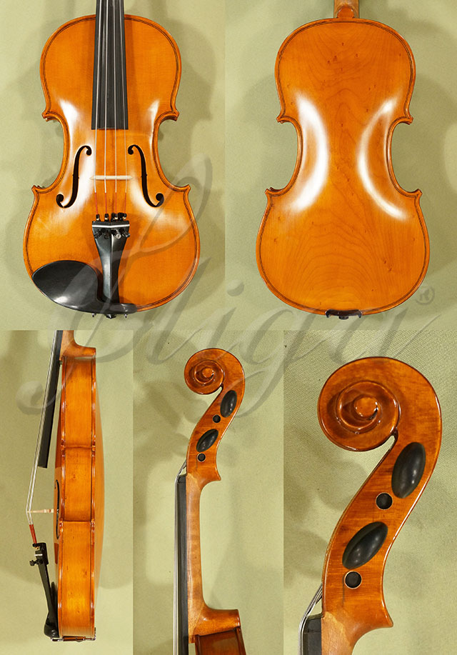 Antiqued 14" Student GEMS 2 Birds Eye Maple One Piece Back Viola  * Code: C7991