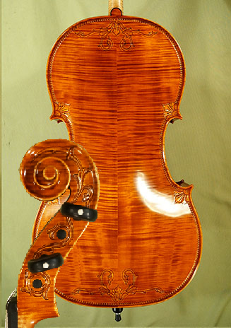 4/4 MAESTRO VASILE GLIGA Scroll Cellos  * GC5849