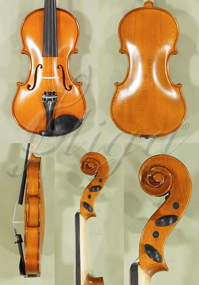 Antiqued 4/4 School GENIAL 1-Oil Left Handed Violin * Code: C8200