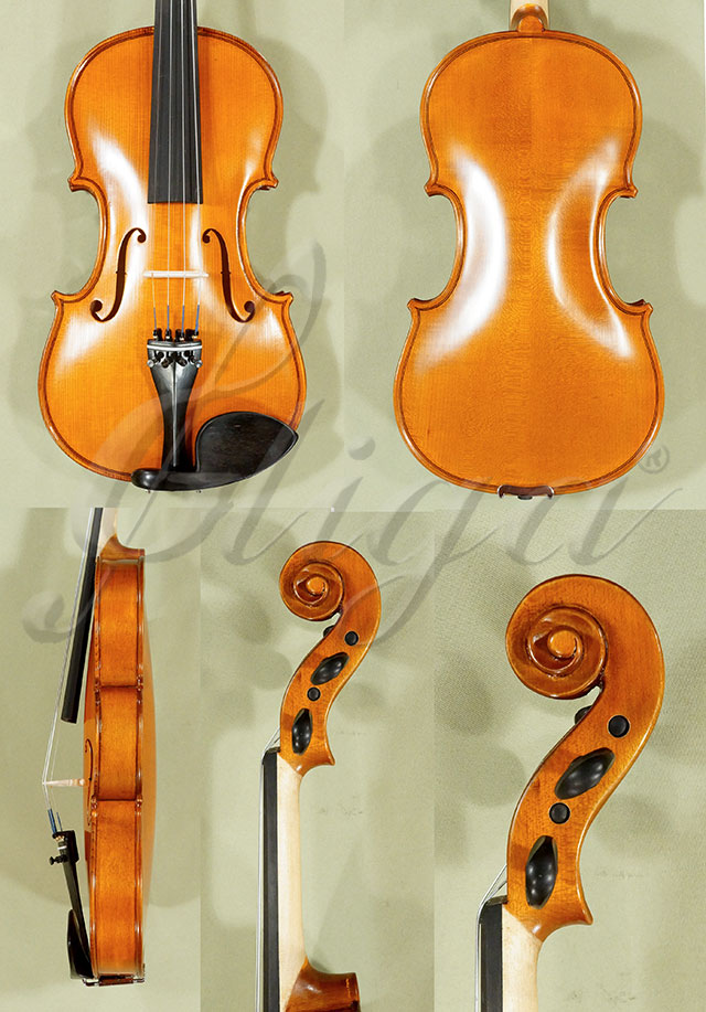 Antiqued 4/4 School GENIAL 1-Oil Left Handed Violin * Code: C8201