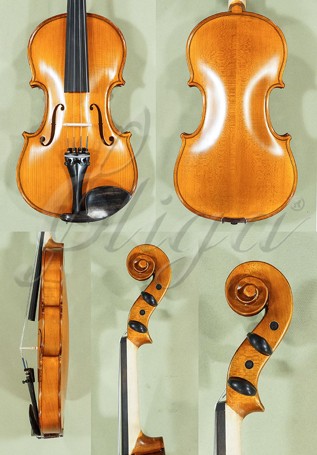 Antiqued 4/4 School GENIAL 1-Oil Left Handed Violin * Code: C8210