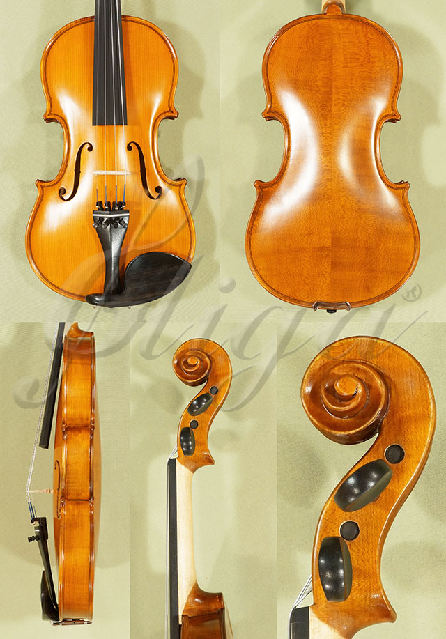 Antiqued 3/4 School GENIAL 1-Oil Left Handed Violin * Code: C8248
