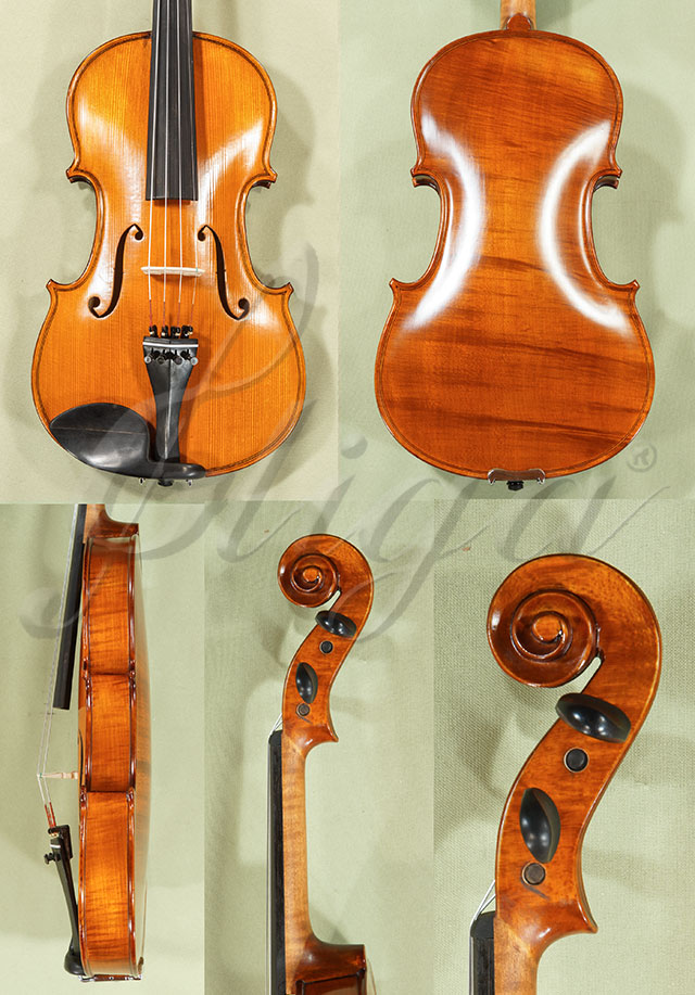 Antiqued 4/4 Student GEMS 2 One Piece Back Violin Guarneri  * Code: C8329