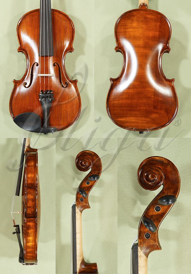 Stained Antiqued 4/4 Student GEMS 2 One Piece Back Violin  * Code: C8349
