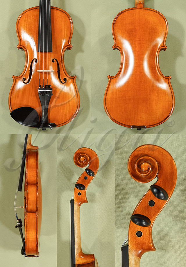 Antiqued 4/4 School GENIAL 1-Oil Violin  * Code: C8357