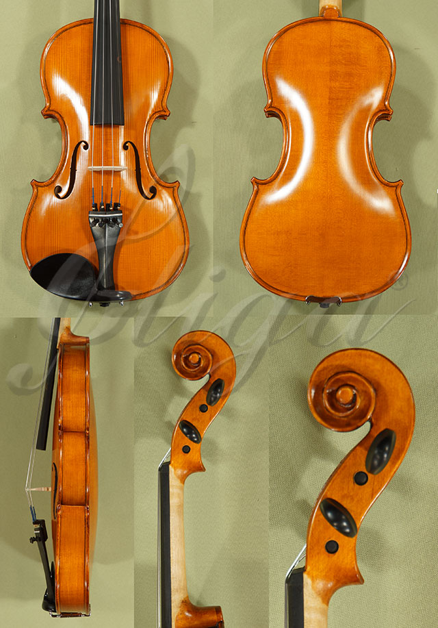 Antiqued 4/4 School GENIAL 1-Oil Violin  * Code: C8358