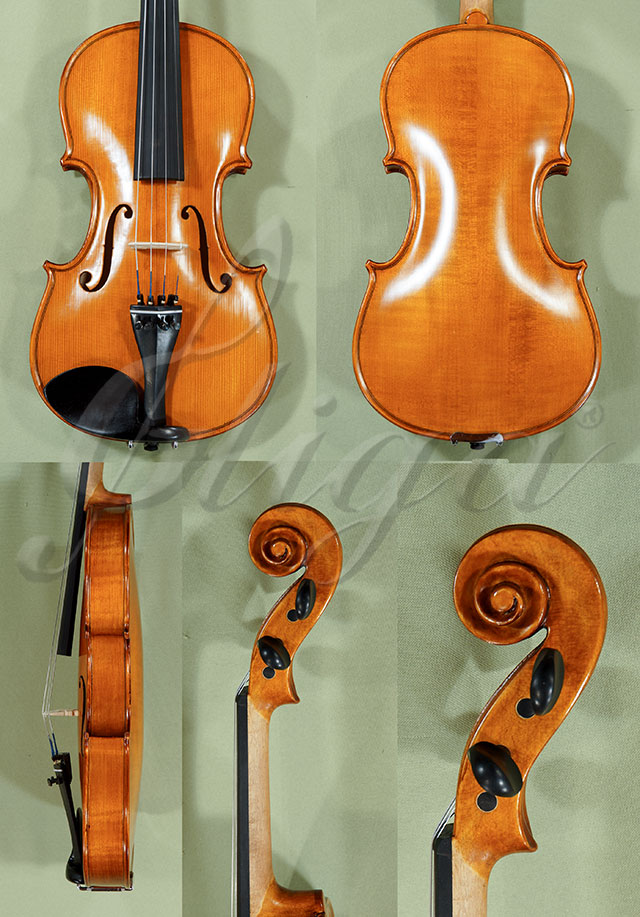Antiqued 4/4 School GENIAL 1-Oil Violin  * Code: C8360