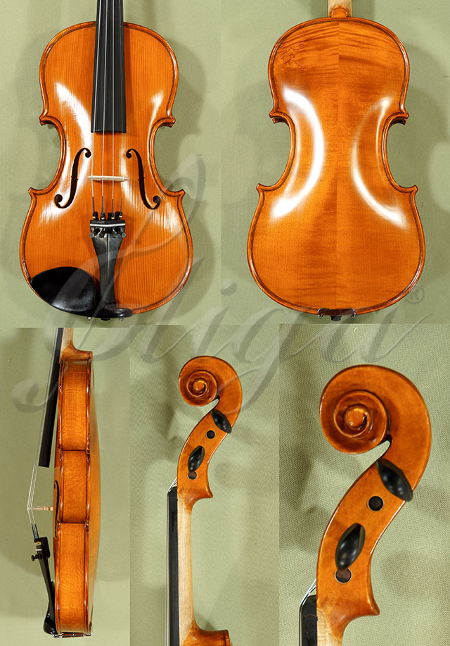 Antiqued 4/4 School GENIAL 1-Oil Violin  * Code: C8361