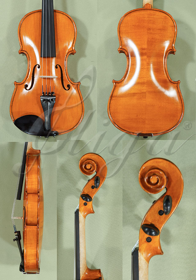 Antiqued 4/4 School GENIAL 1-Oil Violin  * Code: C8362