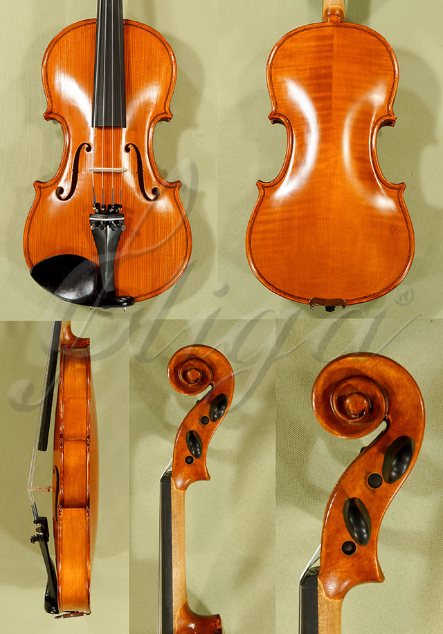 Antiqued 3/4 School GENIAL 1-Oil Violin  * Code: C8377