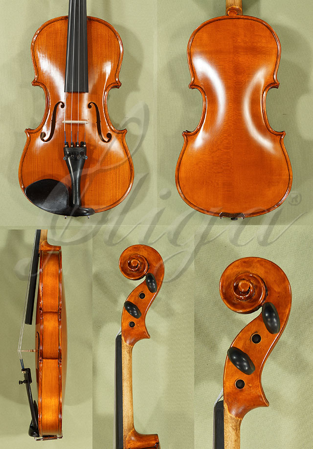 Antiqued 3/4 School GENIAL 1-Oil Violin  * Code: C8389